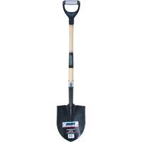 Pelle ronde robuste, Lame Acier au carbone, Bois dur, Manche Prise en D Pronet Distribution