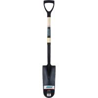 Pelle &agrave; drain robuste, Acier au carbone, Lame 16" x 6", 29" lo, Manche Prise en D Pronet Distribution