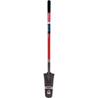 Pelle &agrave; drain robuste, Acier au carbone, Lame 16" x 6", 45" lo, Manche Droit Pronet Distribution