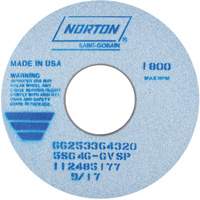 Tool Room Wheel, Type 01, Ceramic Alumina, 14" x 1-1/2" Pronet Distribution