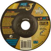 Meule Quantum3, 5" x 1/4", Arbre 7/8", C&eacute;ramique, Type 27 Pronet Distribution