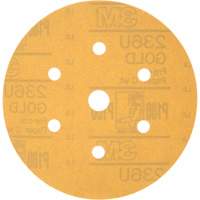 Hookit Dust-Free Sanding Disc, 6" Dia., P180 Grit, Aluminum Oxide, C-Weight Pronet Distribution