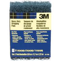 Heavy-Duty Stripping Pads, Aluminum Oxide, 3-1/2" x 5", Coarse Grit Pronet Distribution