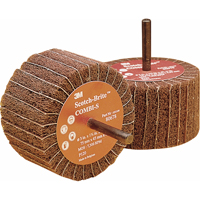 Combi Wheels, 3" Dia. x 1-3/4" W, 1/4" Arbor, Aluminum Oxide Pronet Distribution