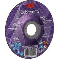 Meule &agrave; tronçonner Cubitron 3, 4-1/2" x 0,045", Arbre de 7/8", Type T27, C&eacute;ramique, 13 300 Tr/min Pronet Distribution