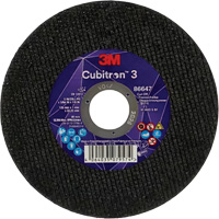 Disque de coupe Cubitron 3, 5" x 9/32", Arbre de 3/8", Type 41 Pronet Distribution