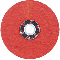 Blaze F980 Speed-Change Fastener Fiber Locking Disc, 4-1/2" Dia., 24 Grit, Ceramic Alumina Pronet Distribution