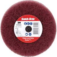 Scotch-Brite Roloc Plus General Purpose Scuffing Wheel, 4" Dia. Pronet Distribution