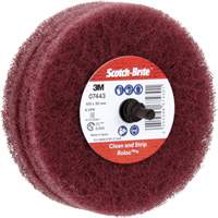 Scotch-Brite Roloc Plus General Purpose Scuffing Wheel, 4" Dia. Pronet Distribution