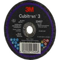 Cubitron 3 Cut-Off Wheel, 3" x 0.063", 3/8" Arbor, Ceramic Pronet Distribution