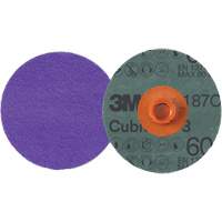 Cubitron 3 Roloc Fibre Disc, 4" Dia., 60+ Grit, Ceramic Pronet Distribution