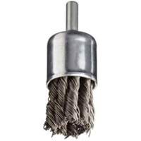 Brosse &agrave; fils nou&eacute;s avec moyeu, 1" dia. x 1/4" arbre Pronet Distribution
