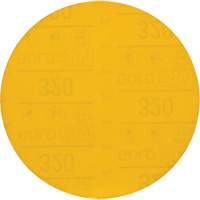 Hookit Gold Abrasive Disc, 6" Dia., 320 Grit, Aluminum Oxide, C-Weight Pronet Distribution