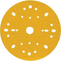 Hookit Gold Abrasive Disc, 6" Dia., 120 Grit, Aluminum Oxide, C-Weight Pronet Distribution