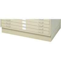 Steel Plan Files - Optional Bases, 10/5 Drawers Pronet Distribution