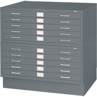 Steel Plan Files, 5 Drawers, 40-3/8" W x 29-3/8" D x 16-1/2" H Pronet Distribution