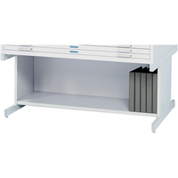 High Base for Steel Plan File Cabinet Pronet Distribution