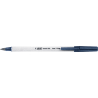 Stylo &agrave; bille Bic Round Stic, Bleu, 0,8 mm Pronet Distribution