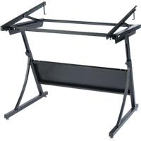 PlanMaster Height-Adjustable Drafting Table, 43" W x 29-1/2" - 37-1/2" H, Black Pronet Distribution