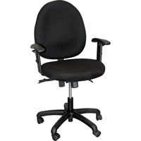 900 Series Mid-Back Ergonomic Steno Chair, Drafting, Adjustable Height, 250 lbs. Capacity Pronet Distribution