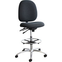 Chaises D.E.S. (dissipation &eacute;lectrostatique) Shoptech, Vinyle, Noir, Capacit&eacute; 250 lb Pronet Distribution