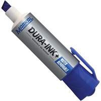 Dura-Ink&reg; WashAway Ink Marker, Blue, Chisel Tip Pronet Distribution