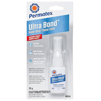 Ultra Bond Fast Drying Super Glue Adhesive, 20 g, Bottle, Clear Pronet Distribution