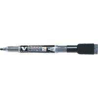 Vboard Master S White Board Marker with Eraser, Blue, Fine Tip Pronet Distribution