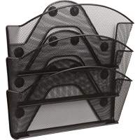 Classeur magn&eacute;tique en treillis m&eacute;tallique Onyx, 3 pochettes Pronet Distribution