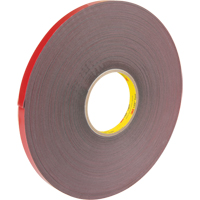 VHB Tape, 32.9 m (108') L x 12.7 mm (1/2") W, 40 mils, Acrylic Pronet Distribution