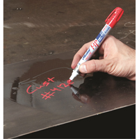 Marqueur pour surfaces huileuses Paint-Riter +, Liquide, Rouge Pronet Distribution