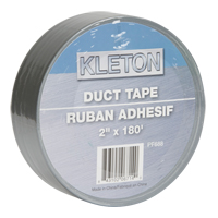 Utility Grade Duct Tape, 9 mils, Silver, 50 mm (2") x 55 m (180') Pronet Distribution