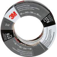 Ruban adh&eacute;sif tout usage DT8, 8 mils, Noir, 48 mm (2") x 55 m (180') Pronet Distribution