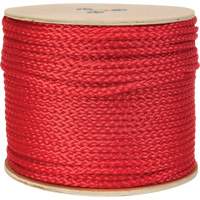 Braided Red Rope, Polypropylene, 500' Pronet Distribution