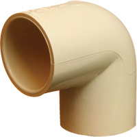 Flowguard Gold&reg; 90° Elbow Fitting, Standard, CPVC, 3/4" x 1/2" Pronet Distribution