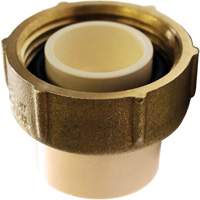 Adaptateur pour boîtier de compteur d'eau, 3/4" x 1" dia., PVC-C Pronet Distribution