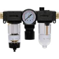 Filtre, d&eacute;tendeur & lubrificateur Modulair 200, 1/4" NPTF Pronet Distribution