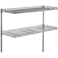 Tablettes en porte-&agrave;-faux, 24" la x 12" p Pronet Distribution
