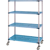&eacute;l&eacute;ment de rayonnage , 4 Tablettes, 36" la x 68" h x 18" p Pronet Distribution