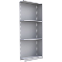 &eacute;l&eacute;ment de rayonnage Interlok, Acier, Sans boulons, Capacit&eacute; 800 lb, 36" la x 88" h x 24" p Pronet Distribution