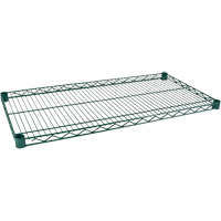 Tablette pour &eacute;tag&egrave;re robuste en treillis au fini d'&eacute;poxyde vert, 36" la x 24" p, 800 lb Capacit&eacute; Pronet Distribution