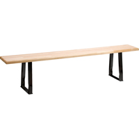 Banc pour vestiaire, Bois, 48" lo x 9-1/4" la x 16-1/2" h Pronet Distribution