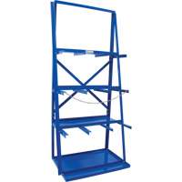 R&acirc;telier de rangement pour barre, Vertical, 3 Niveaux, 36" la x 24" p x 84" h, 3000 lb Cap. Pronet Distribution