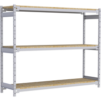 &eacute;tag&egrave;re-classeur de grande largeur, Acier, 3 Tablettes, 72" la x 18" p x 60" h Pronet Distribution