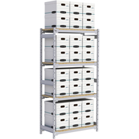 &eacute;tag&egrave;re-classeur de grande largeur, Acier, 4 Tablettes, 42" la x 18" p x 84" h Pronet Distribution