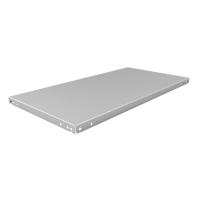 Slotted Angle Shelf, Galvanized Steel, 36" W x 18" D Pronet Distribution