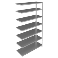 &eacute;l&eacute;ment de rayonnage, Acier galvanis&eacute;, Montant &agrave; fente, Capacit&eacute; 275 lb, 48" la x 84" h x 18" p Pronet Distribution