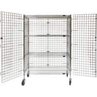 Chariot de s&eacute;curit&eacute;, Chrom&eacute;, 48" x 69" x 24", Capacit&eacute; 500 lb Pronet Distribution