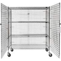 Chariot de s&eacute;curit&eacute;, Chrom&eacute;, 60" x 69" x 24", Capacit&eacute; 500 lb Pronet Distribution