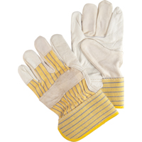 Abrasion-Resistant Fitter's Gloves, X-Large, Grain Cowhide Palm Pronet Distribution